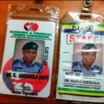 Recovered ID cards