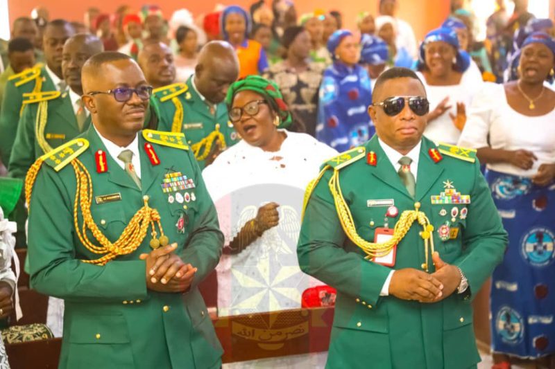 SOLDIERS AT THE EVENT