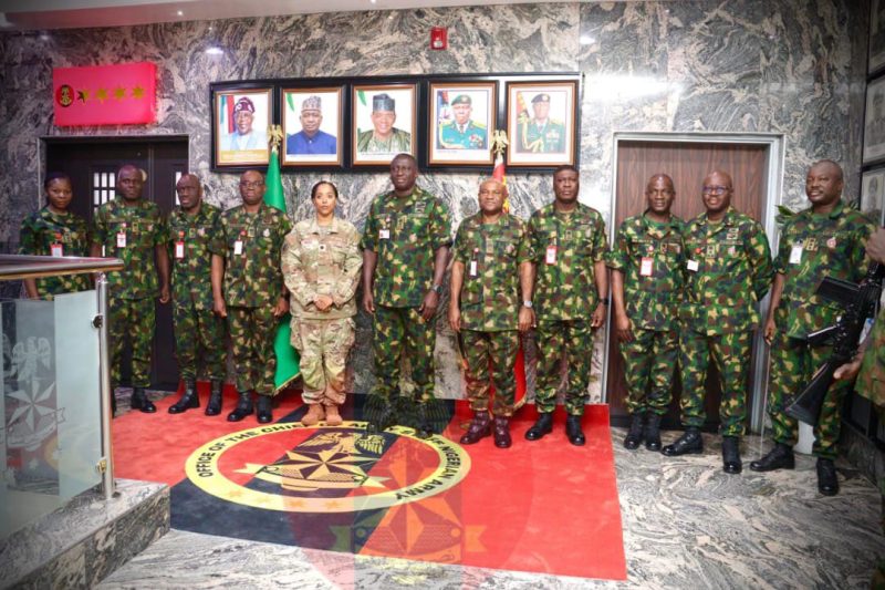 US AND NIGERIAN ARMIES