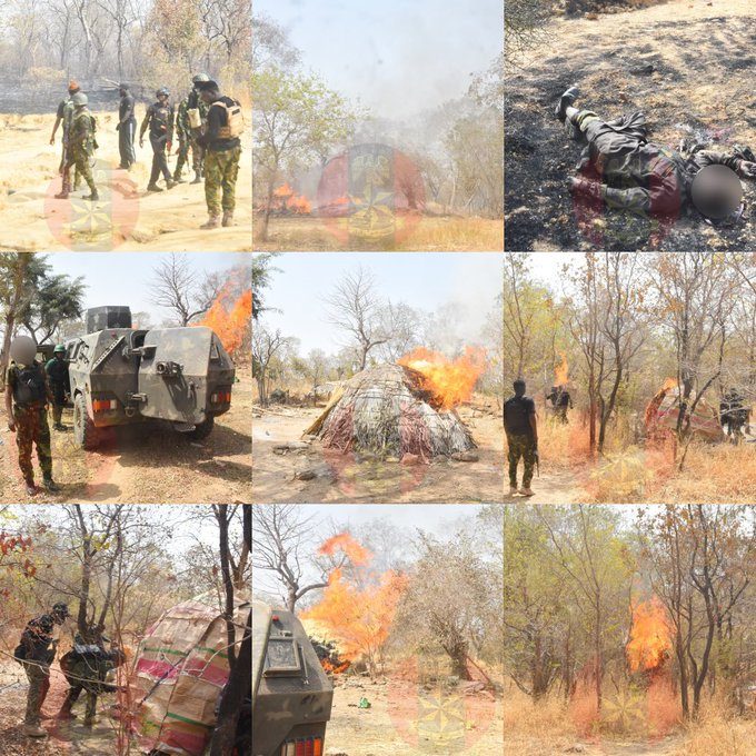 THE MIGHT OF NIGERIAN TROOPS