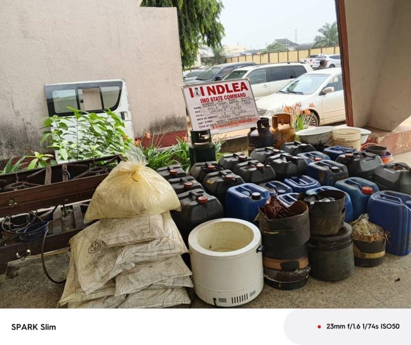 RECOVERIES BY NDLEA