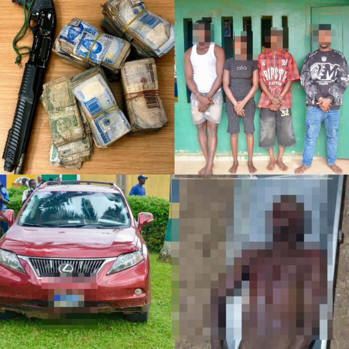 EDO STATE POLICE COMMAND ARRESTS SUSPECTS, MADE RECOVERIES