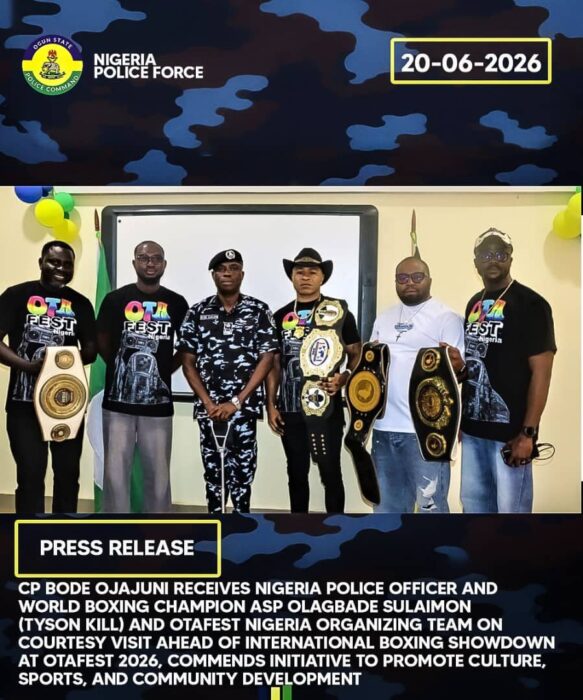 OGUN STATE CP, OJAJUNI WITH OTHERS