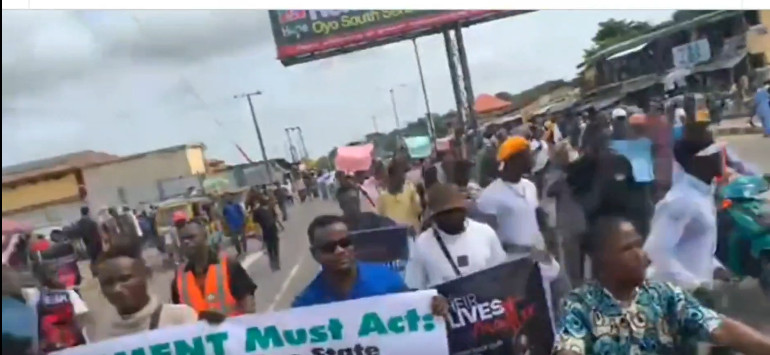 protest in Oyo State