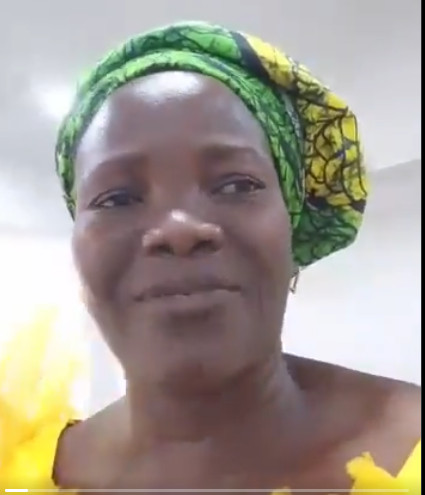 WOMAN CRIES OUT OVER MONEY