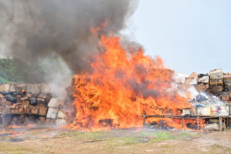 NDLEA DESTROYS SEIZED DRUGS