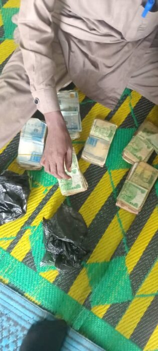 RECOVERED MONEY