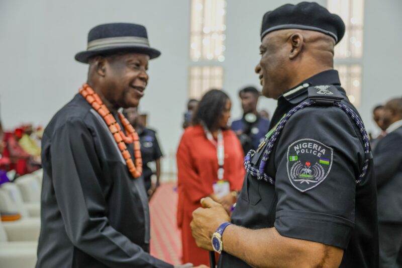 FORMER IGP MIKE OKIRO AND IGP DISU
