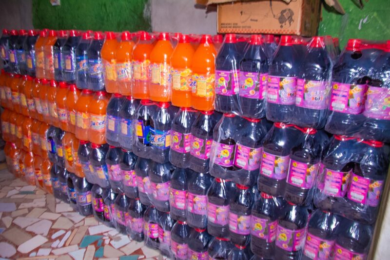 THE ALLEGED FAKE FRUIT JUICE
